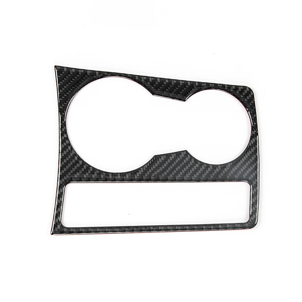 Автомобильный 3D держатель для стакана из углеродного волокна декоративная рамка