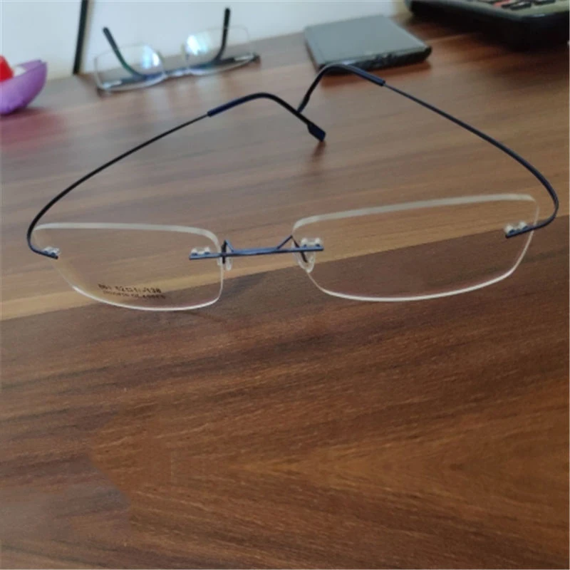 Супер эластичные Оправа очков из титанового сплава ультра светильник