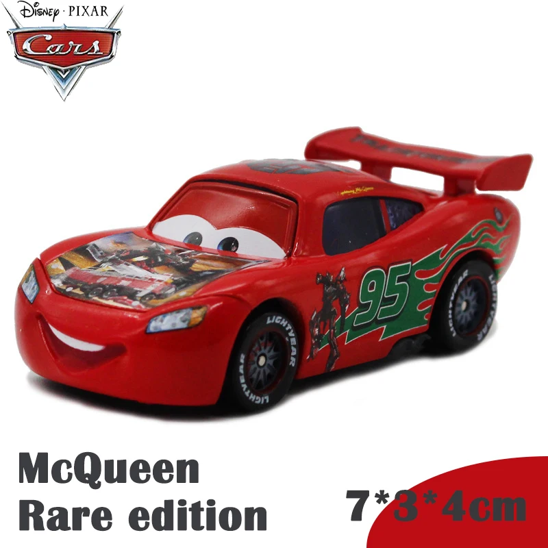 Pixar Cars Disney Car Collection редкая Ограниченная Коллекция автомобилей-роботов Маккуин