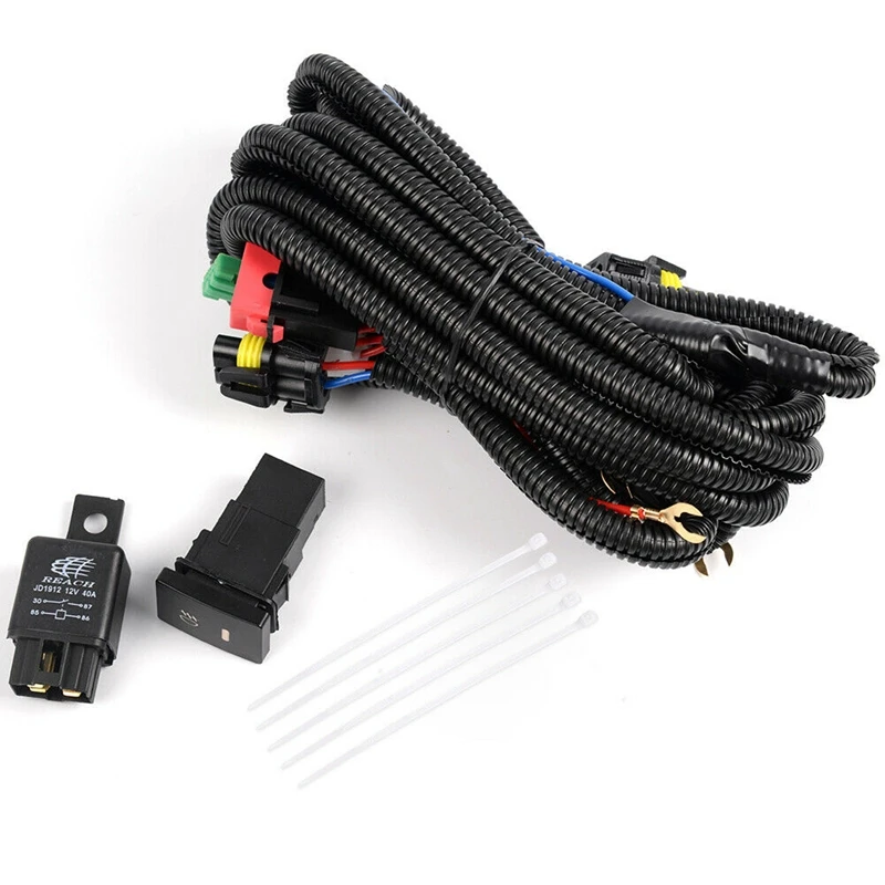 

Car Clear Bumper Fog Light with H16 Bulbs for Toyota RAV4 2016-2017