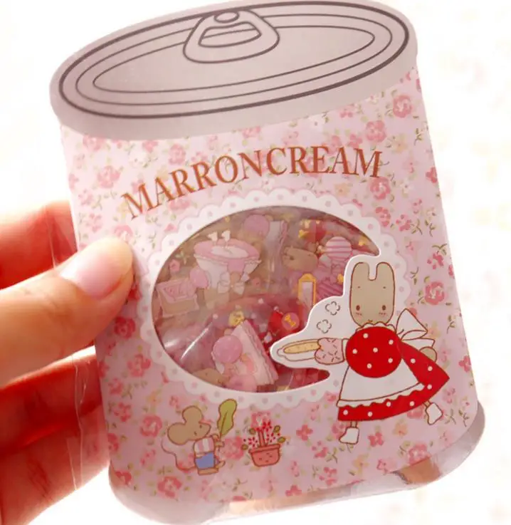 1 упаковка новые милые консервированные наклейки Sanrio серии наклейки "Мелодия" Дневник этикетка наклейка s Декор Скрапбукинг DIY стикер s игрушка подарок - Цвет: 6