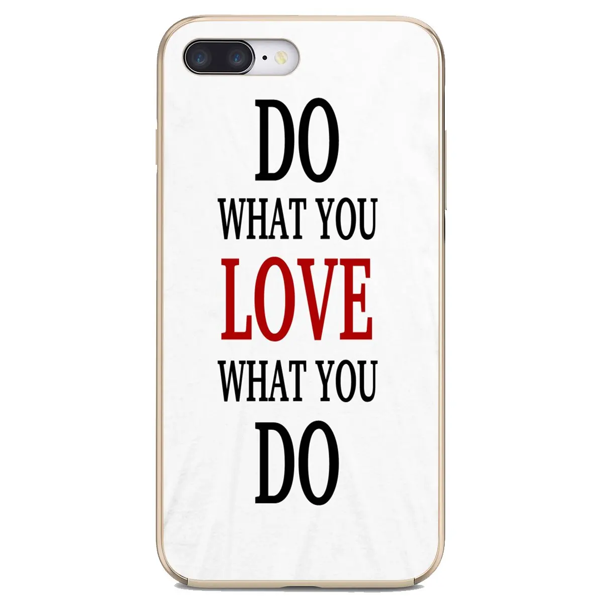 For Samsung Galaxy S6 S10E S10 Edge Lite Plus Core Grand Prime Alpha J1 mini do what you love Soft TPU Cover | Мобильные телефоны и