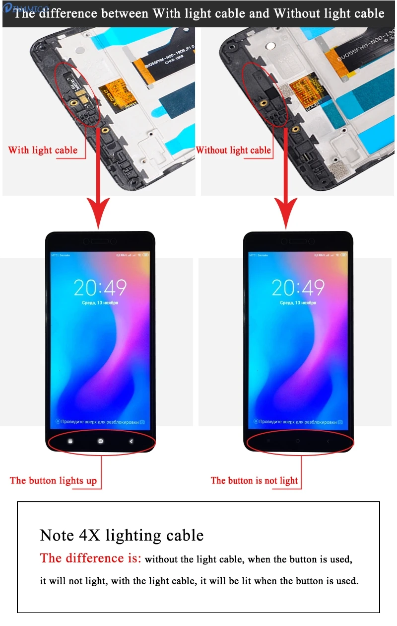 Акция для Xiaomi RedMi Note 4X ЖК-панель с сенсорным экраном стекло дигитайзер сборка Note 4 дисплей глобальная версия с рамкой
