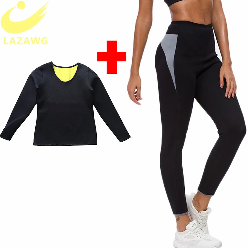 Женские утягивающие неопреновые Брюки для похудения с боковым карманом|Топы| |