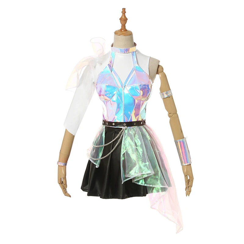 

Аниме игры «Лига Легенд Seraphine KAD Косплэй костюм платье юбка блузки зажимы носки на каждый день карнавальный костюм вечерние фестиваль форма Фирменная Новинка