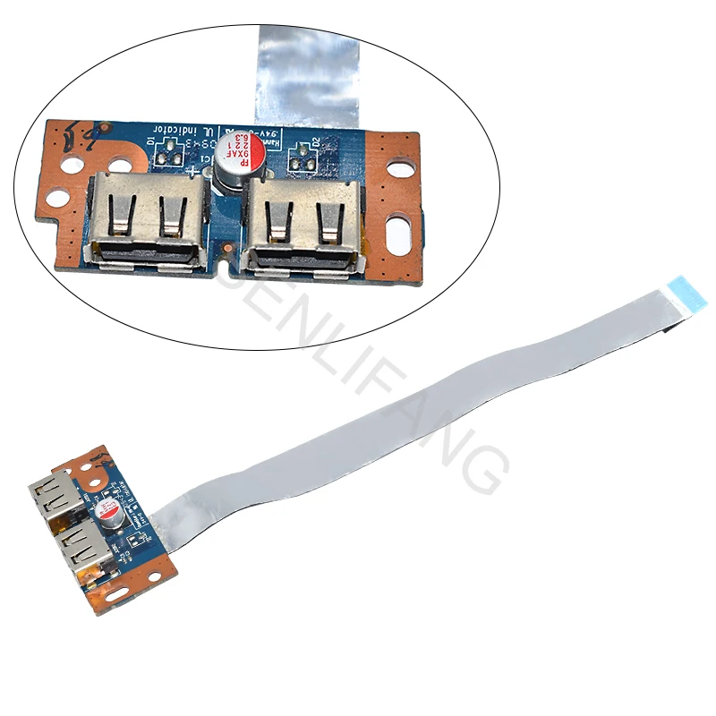 Прошедший необходимое тестирование USB доска с кабелем LS 4972P NBX0000EH00 для TOSHIBA L500