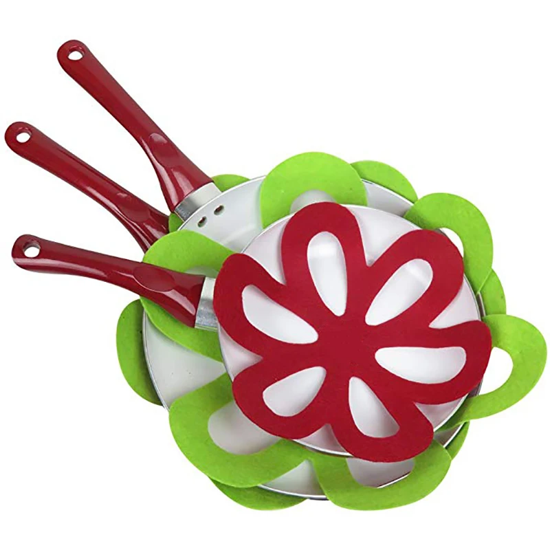 4 шт. Защитная Прокладка для выпекания цветочных горшков размера защита от