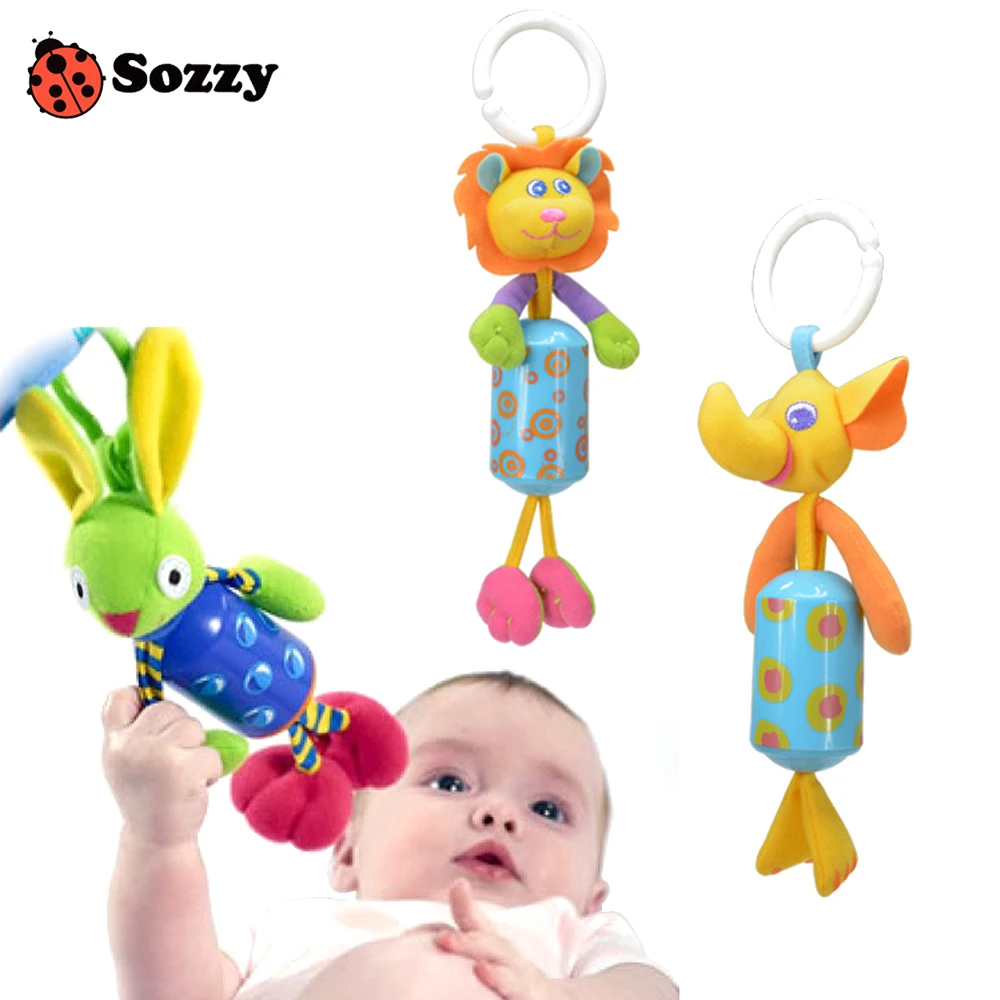 1 шт. новые детские игрушки мобильный плюшевые Sozzy кровать колокольчиков