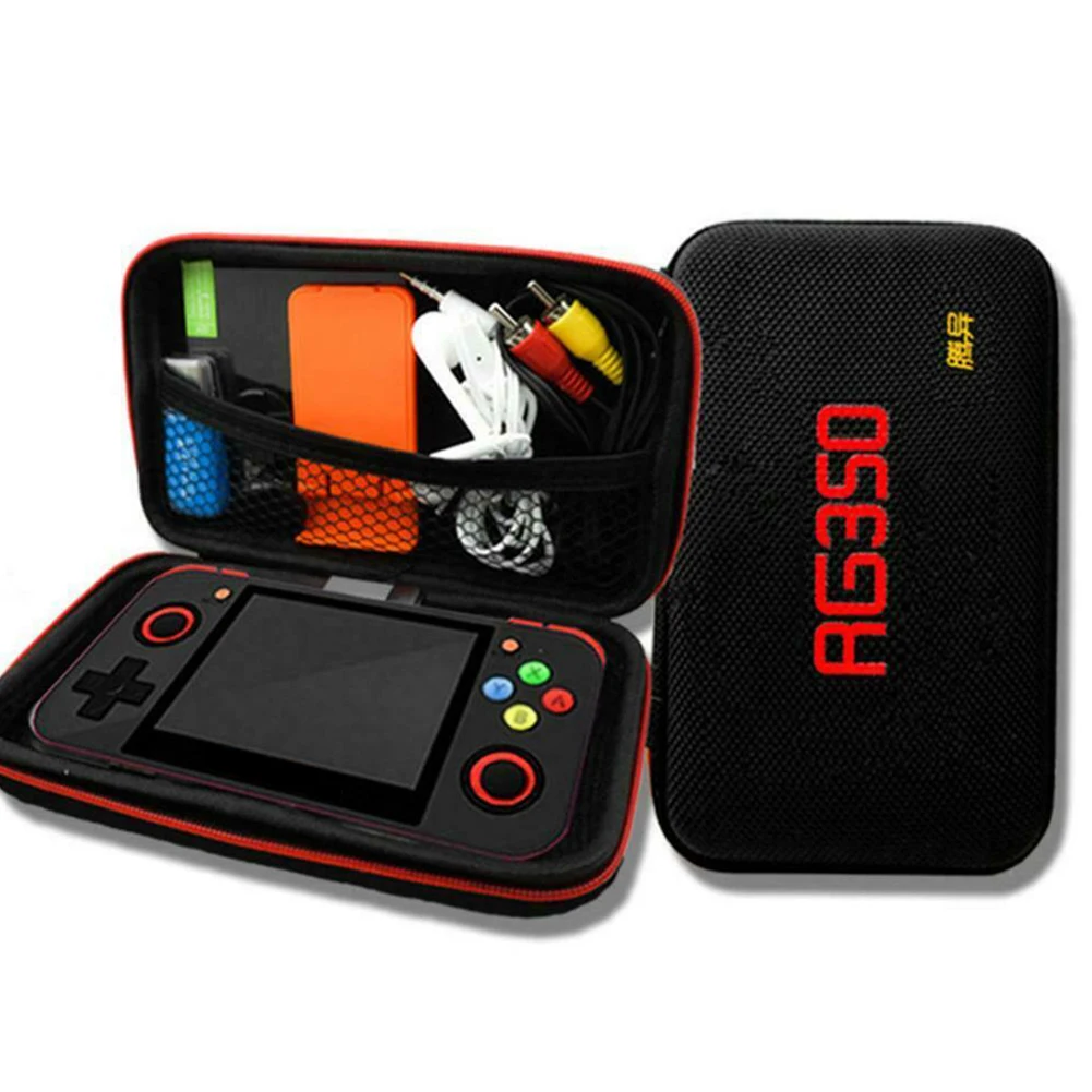 Игровая консоль RG350 сумка защитный чехол для ретро версии игры плеер RG 350 ручной