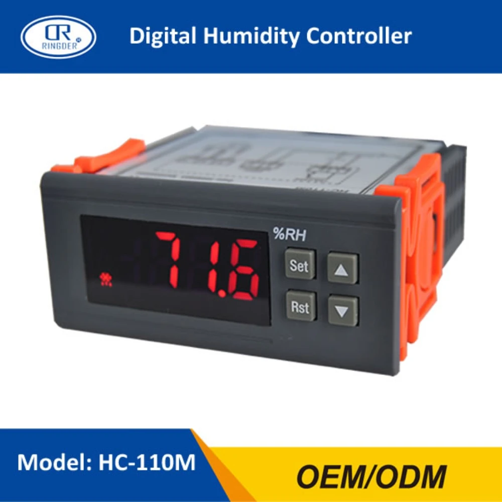 Универсальный цифровой регулятор влажности RINGDER HC-110M чувствительный