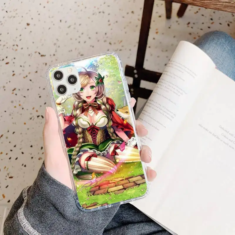 

Force of will hot game fashion Phone Case Transparent for iPhone 11 12 mini pro XS MAX 8 7 6 6S Plus X 5S SE 2020 XR