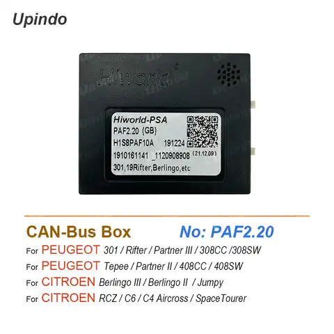 Can bus decoder pour autoradio peugeot 308 - купить недорого | AliExpress