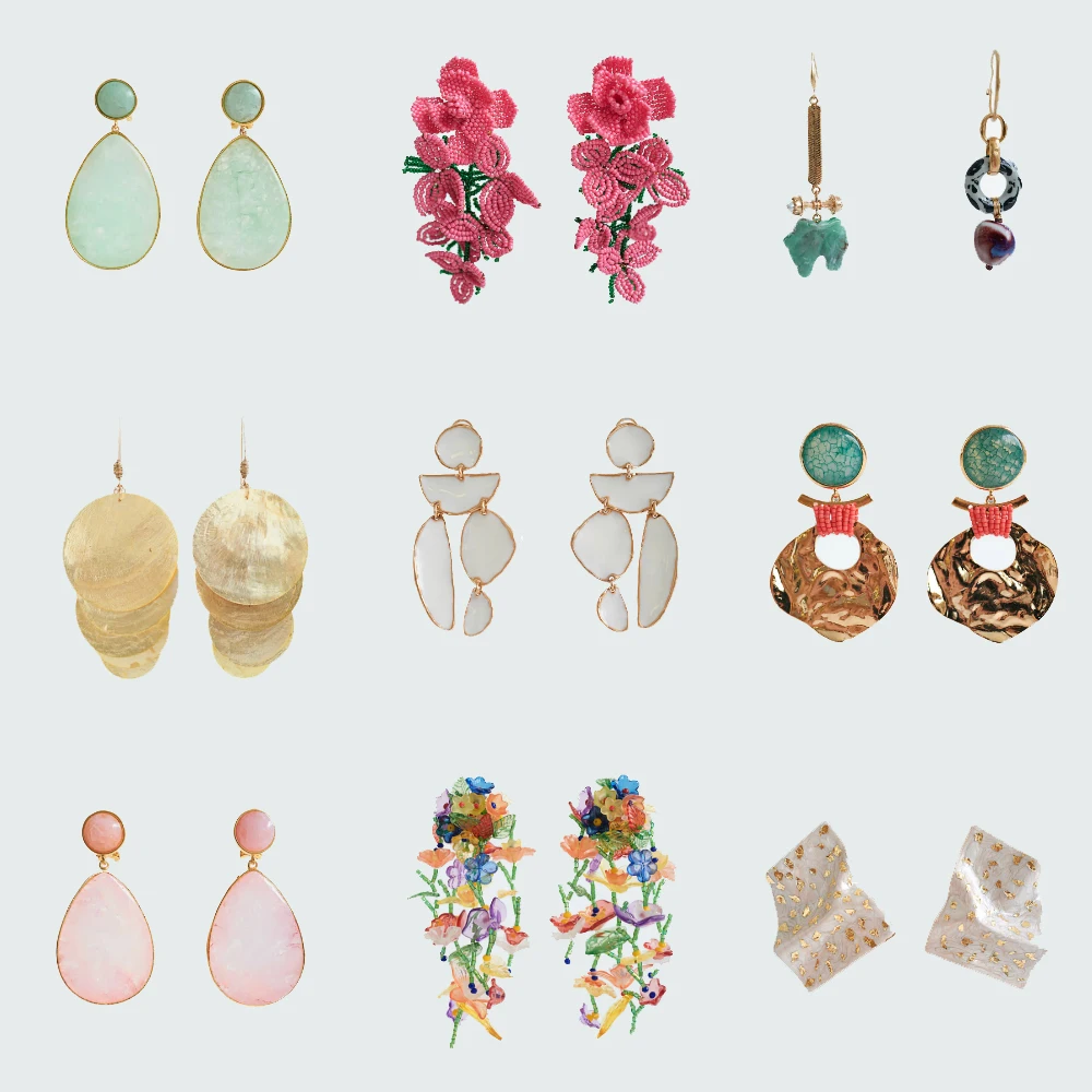 Женские длинные висячие серьги Miwens Za с геометрическим рисунком вечерние