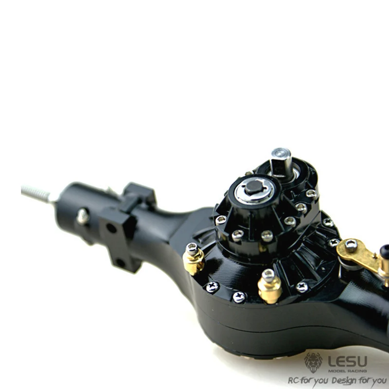1/14 RC LESU Metal Rear Through Axle Differential Lock for TAMIYA Tractor Truck | Игрушки и хобби