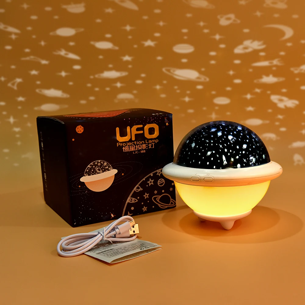 

USB Night Light Star Sky Projector Gwiazd LED Projection Nursery Lamp Bedroom Beside For Children Kids Gift Home Decoration