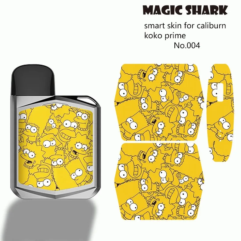 Чехол с изображением волшебной акулы Стильный чехол-наклейка для Uwell Caliburn Koko Prime |