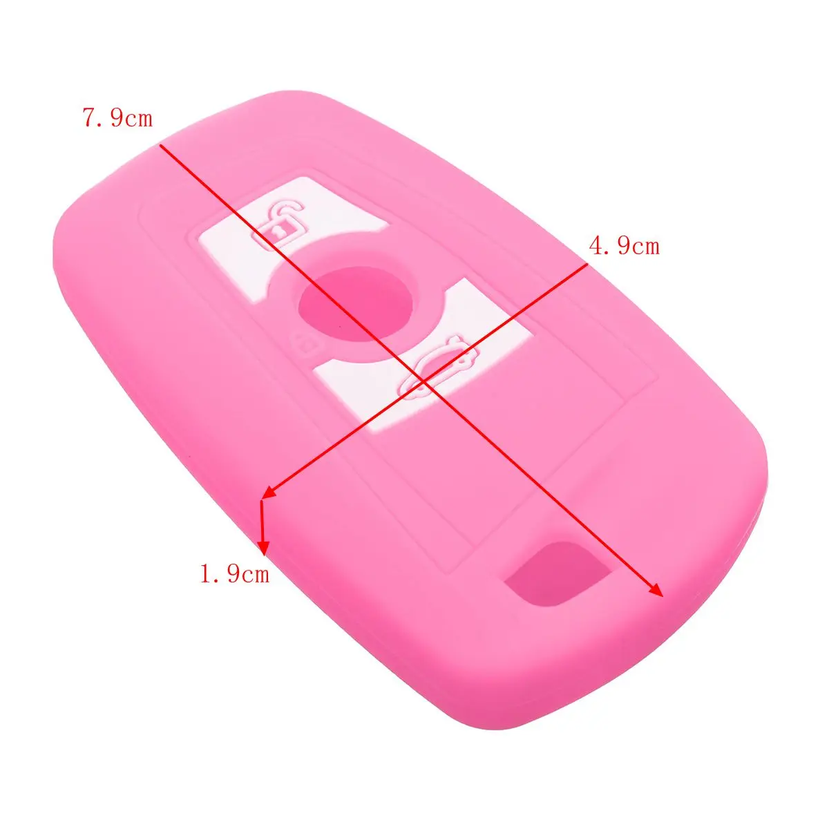 Силиконовый чехол с 3 кнопками для дистанционного ключа защитный BMW F30 F31 F34 F10 F11 F07