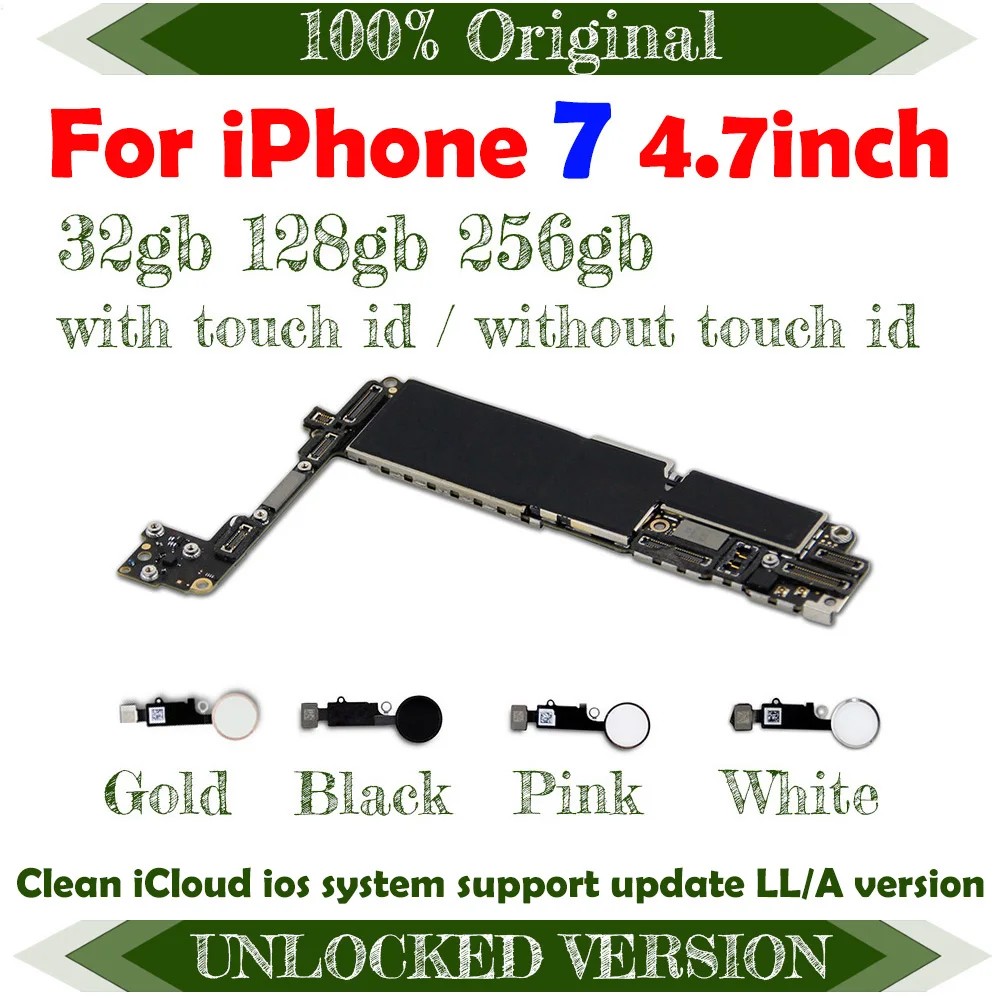 Разблокированная логическая плата хорошо протестированный Бесплатный iCloud MB для
