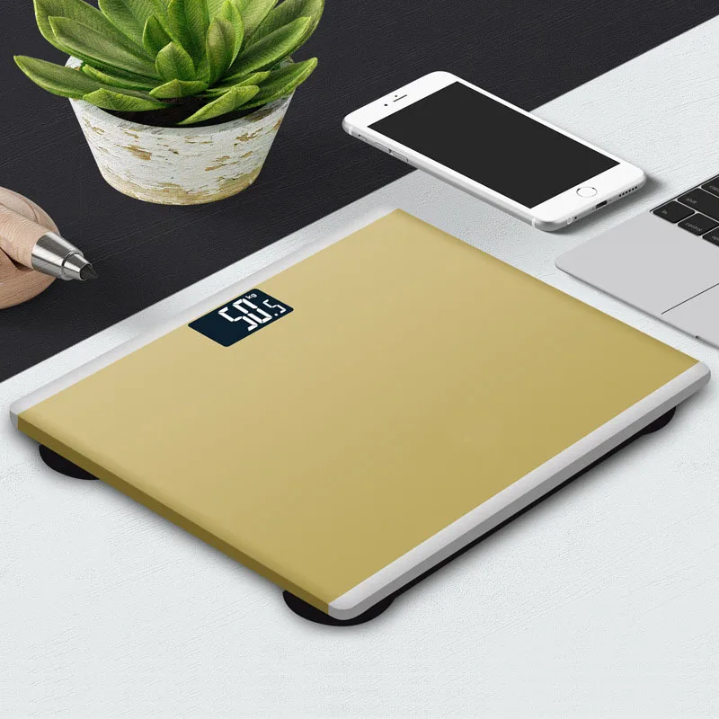 Светодиодный пол в ванной комнате человеческое тело весы из Стекла Умный дом