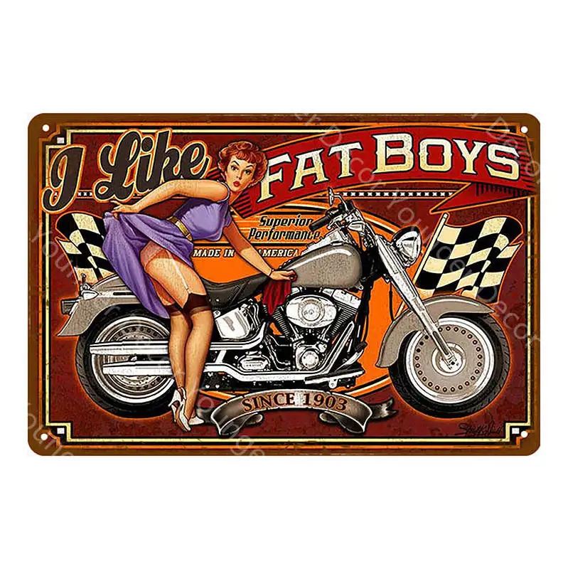 Винтажный металлический постер для девушки сексуальная декоративная табличка