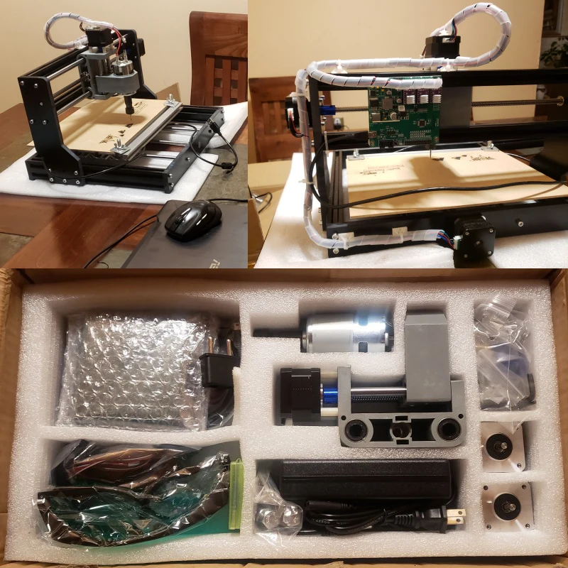 CNC 3018 PRO лазерный гравер древесины ЧПУ маршрутизатор машина GRBL ER11 Хобби DIY гравировальный станок для дерева PCB ПВХ Мини CNC3018 гравер