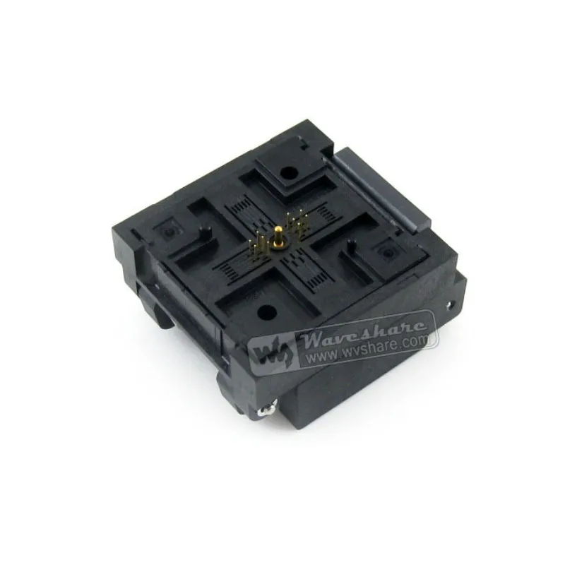 QFN-10(20)BT-0.5-02 Enplas IC Тесты разъем 0 5 мм Шаг QFN10 MLP10 MLF10 посылка | Электроника