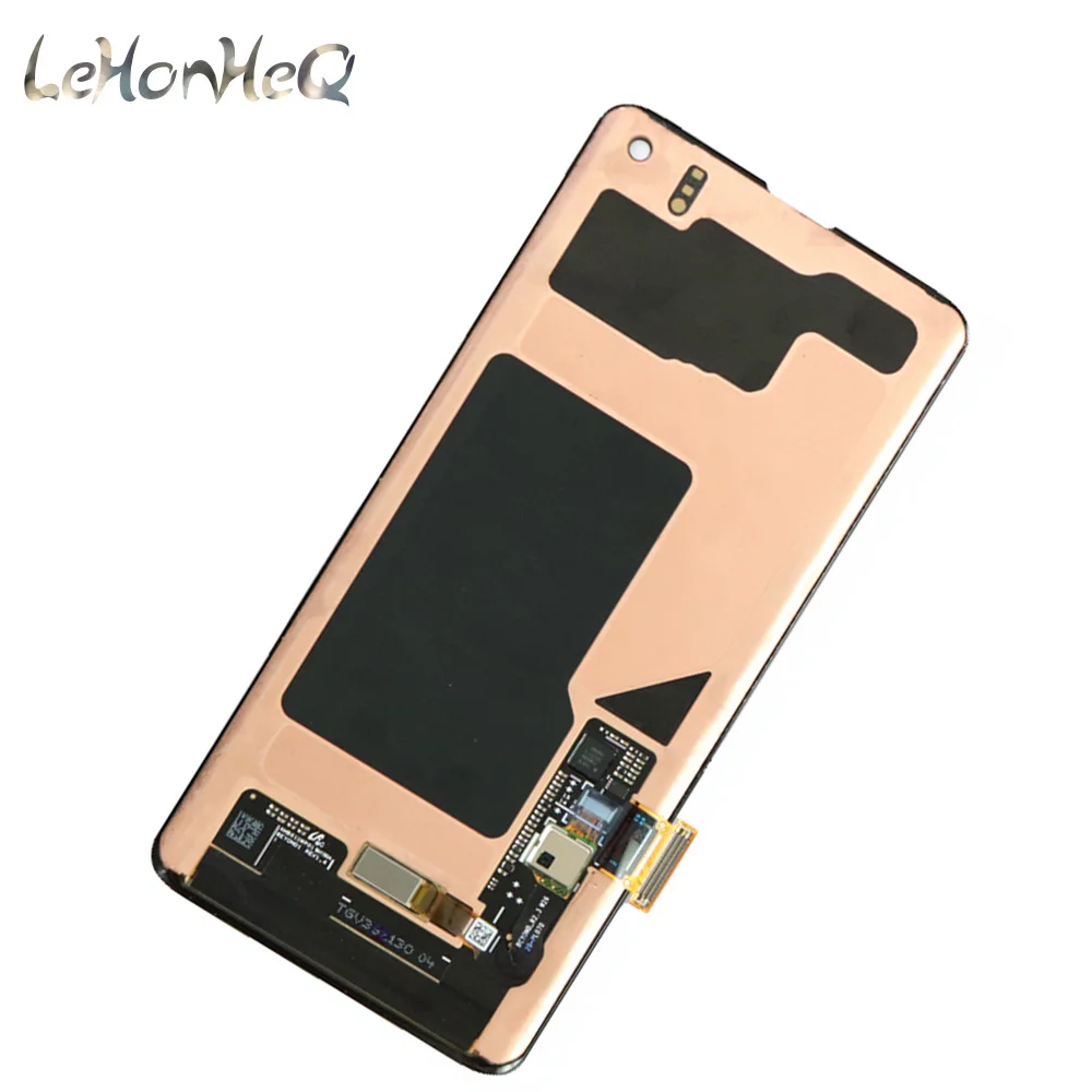 AMOLED lcd для samsung Galaxy S10 2019 G973F SM G9730 ЖК дисплей сенсорный экран дигитайзер в сборе