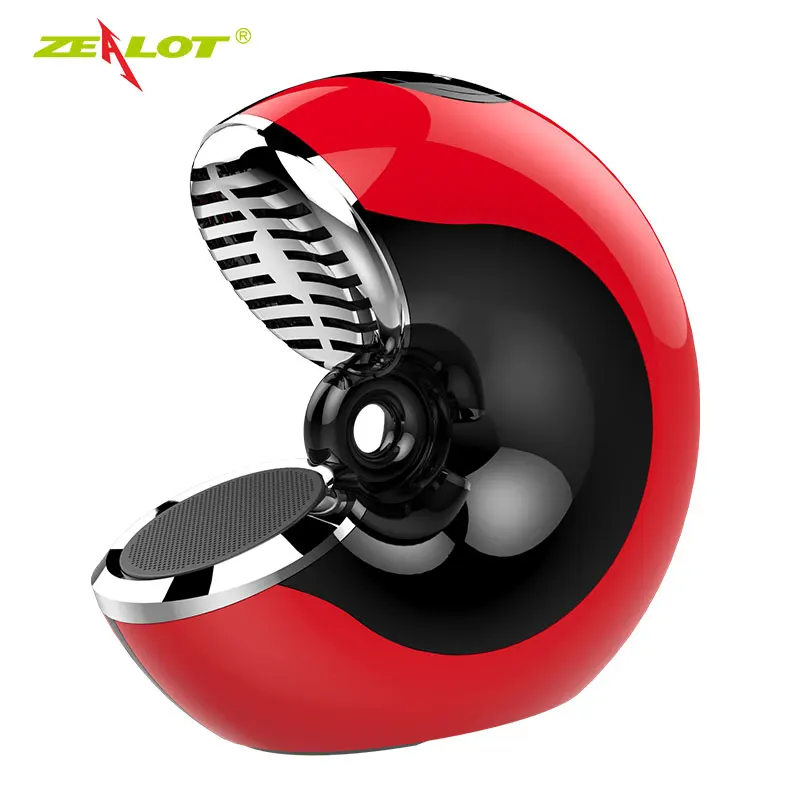 ZEALOT S33 беспроводной мини-динамик s 3D стерео портативный Улитка Bluetooth динамик сабвуфер Встроенный микрофон Поддержка TF карты