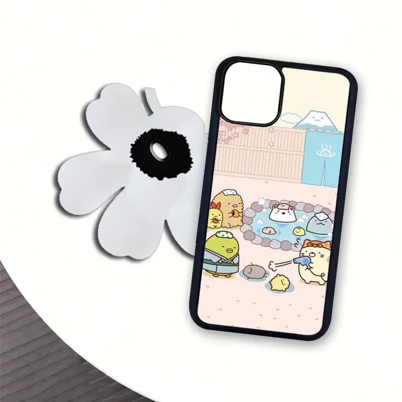 

Yinuoda Sumikkogurashi patch Hemming phone case cover for iphone se 2020 6 6s 7 8 plus x xs max xr 11 12 pro max funda