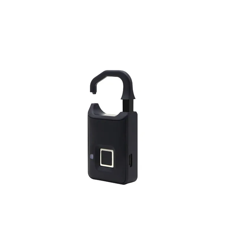 Умный мини замок со сканером отпечатков пальцев и USB зарядкой P4|surveillance equipment|cctv