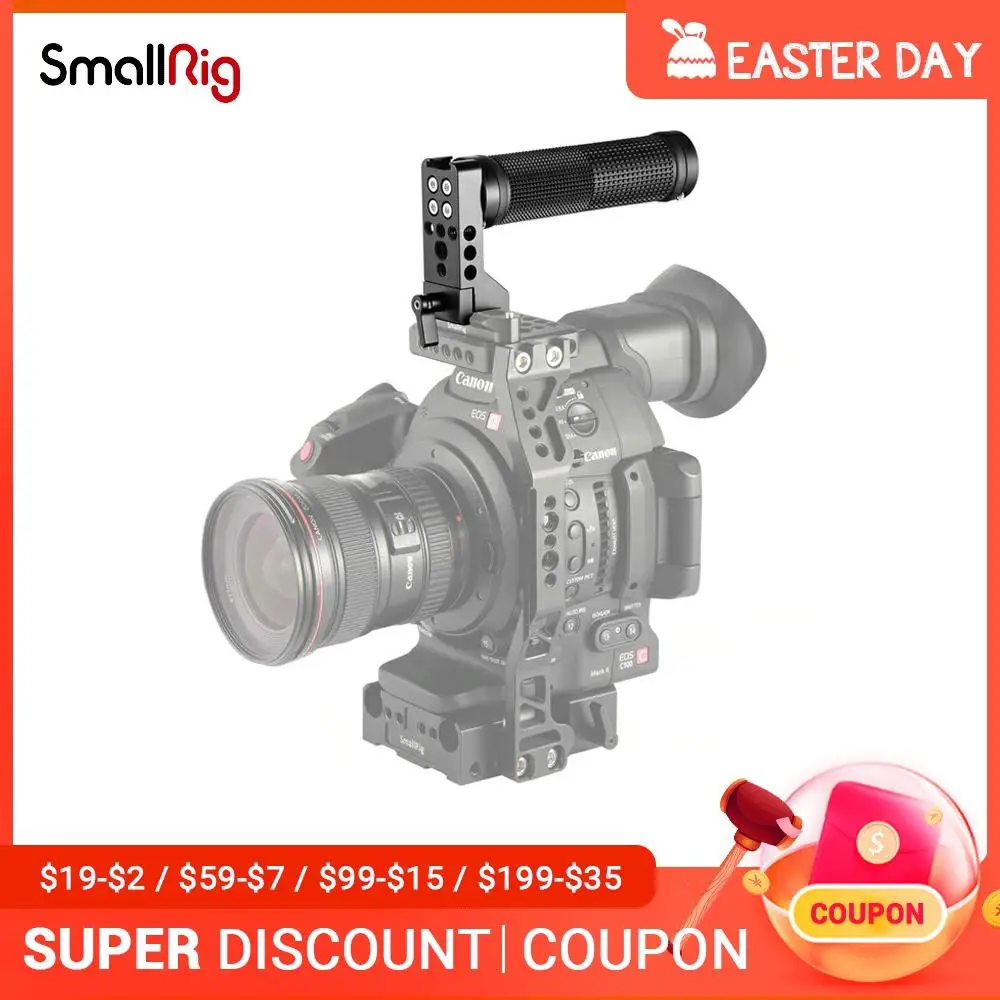 SmallRig НАТО для сыра с ручкой ручным управлением холодным башмаком 1/4 &quotи 3/8&quot