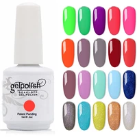 15ml nail gel manicure for nails semi permanent varnish soak off gel nail polish long lasting uv gel nail varnish dry with lamp