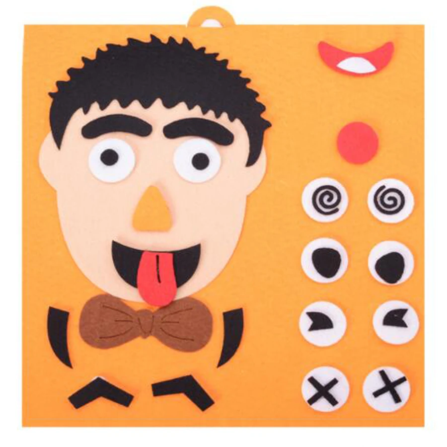 Нетканые 3D пятичувственные органы эмоции поделки своими руками нетканые