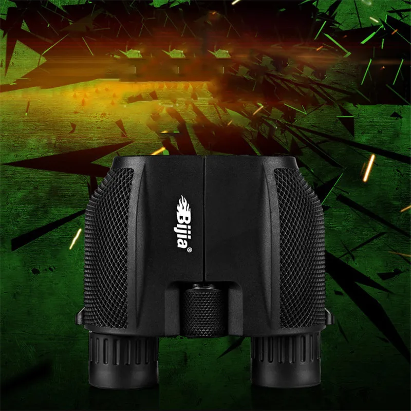 BIJIA 8X25 Professional Binocular HD All-optical Green Film Waterproof Telescope Tourism for Hunting | Инструменты