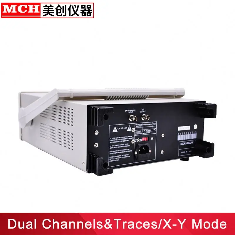 Двухканальный аналоговый осциллограф с двойным отслеживанием 20 МГц измеритель