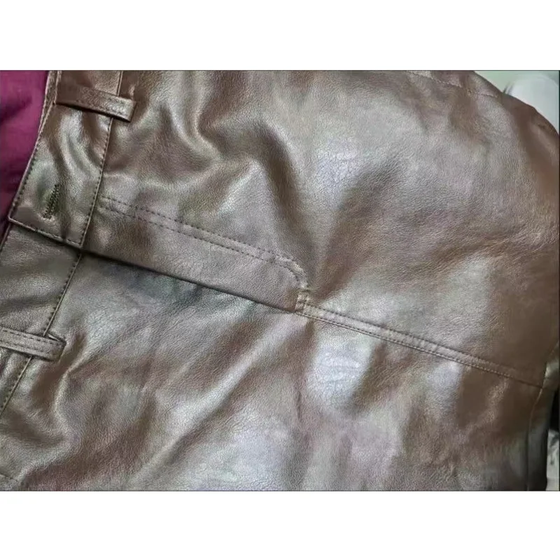 Панк-юбка уличная одежда из искусственной кожи готика Харадзюку школьная форма