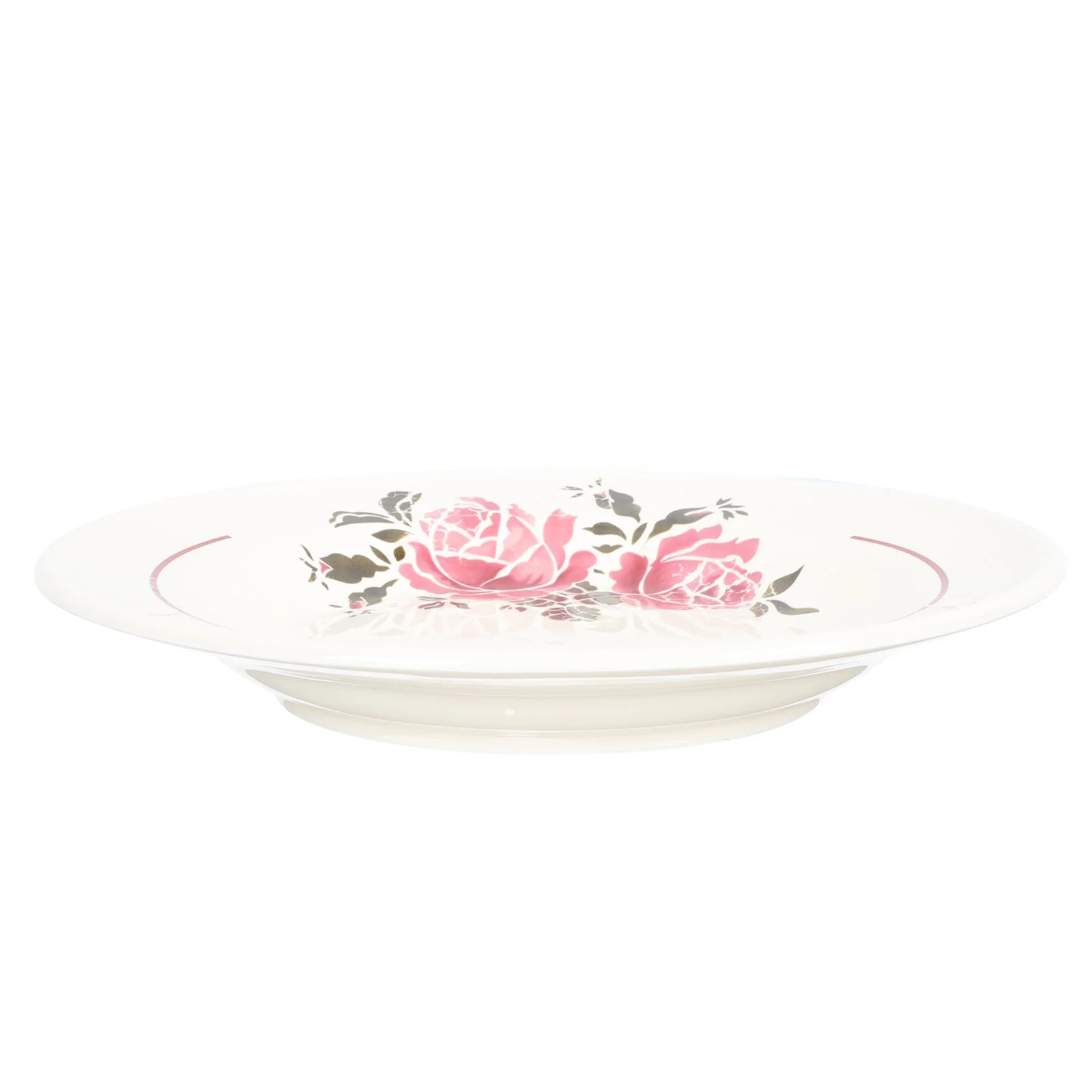 

Household Snacks Cake Plate Exquisite Kitchen Plate Fruits Salad Plate Ceramic Tableware
