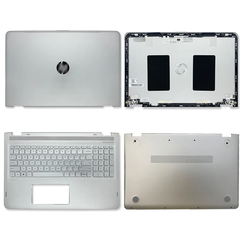 

G new 856799-001 sil for hp envy x360 M6-AQ M6-AR M6-AQ005DX M6-AR004DX 15-aq 15t-aq lcd one back cover palmrest lower case