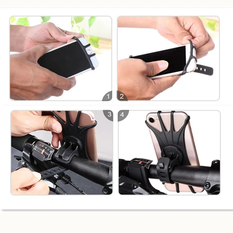 2020 bicycle phone holder for iphone 7 xs max samsung xiaomi 9 universal motorcycle mobile phone holder handlebar stand bracket free global shipping