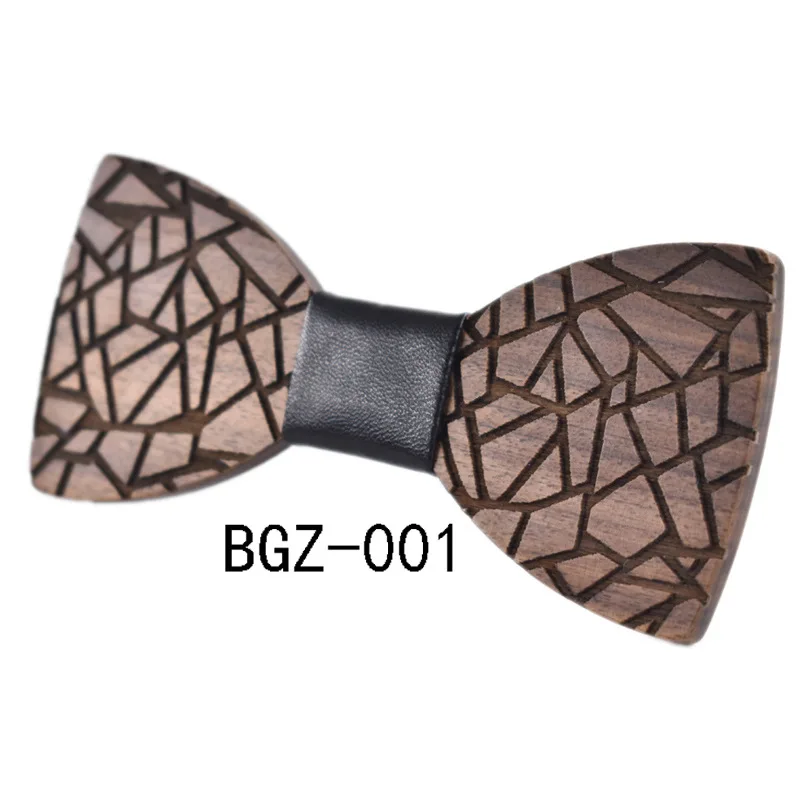 

Adult Wooden Bowtie for Mens Suits Gentleman Wood Bow Ties Handmade Ties Butterfly Slim Neck Tie for Man Accessory