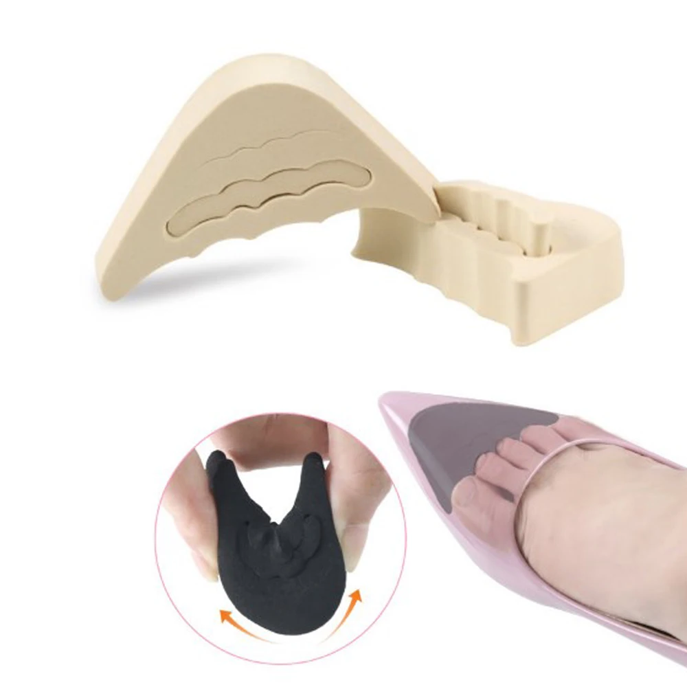 

1 пара Для женщин сапоги на высоком каблуке до колена; Вставкой носок штекер облегчение боли подушки протектор туфли больших размеров с остр...