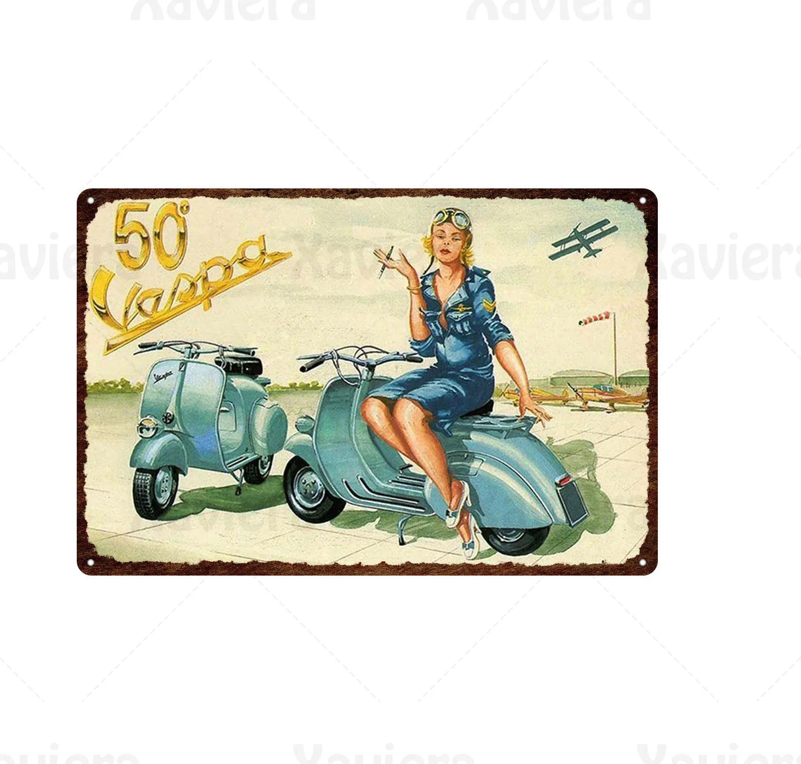

Motorcycle Electric Vehicle Metal Tin Sign Retro Metal Plaque Electric Vehicle Retro Art Poster Bar Club Home Decor Metal Plate