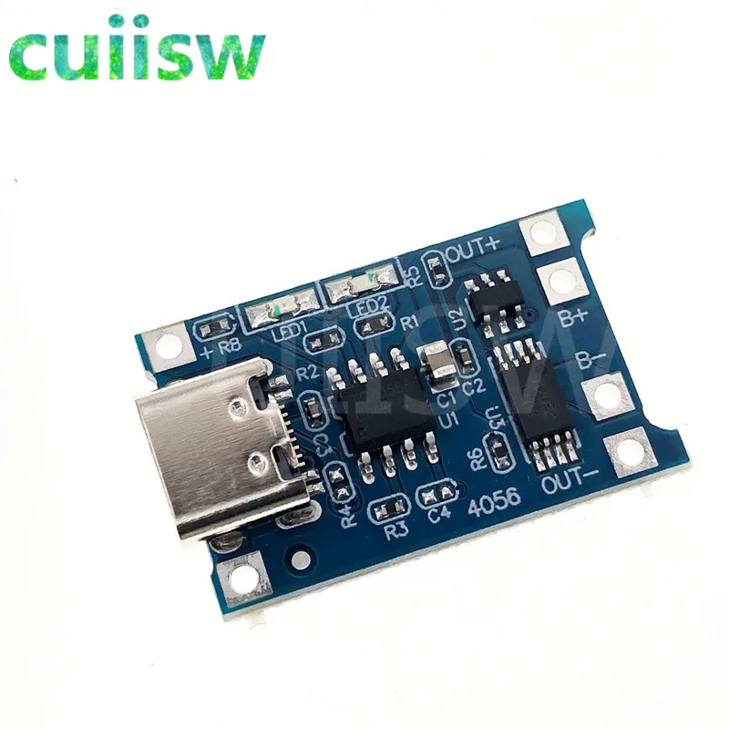 5 шт. type-c/Micro USB 5 В 1A Mini 18650 TP4056 модуль зарядного устройства литиевой батареи зарядная плата с защитой двойные функции