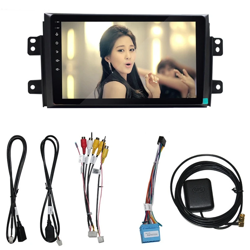 Android 9 0 2 + 32G Автомобильный DvD стерео для Suzuki SX4 2006-2015 дюймов WIFI 4G 2Din HD IPS сенсорный