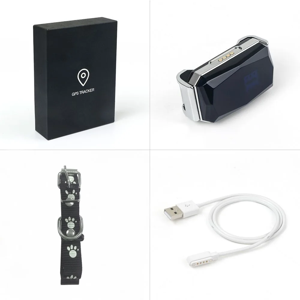 Waterproof Pet Collar Wifi LBS Mini Light GPS Tracker for Pets Dogs Cats Cattle Sheep Tracking Locator | Дом и сад