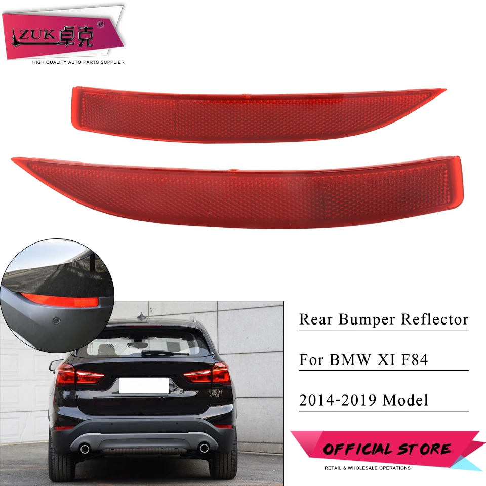 ZUK для BMW F48 X1 16D 16I 18D 18I 20D 20DX 25i 28i заднего бампера отражатель Туман светильник