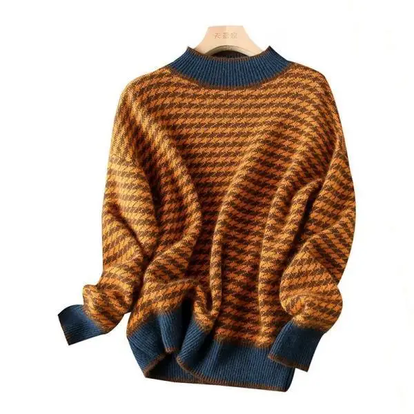 

New loose and thin knitted sweater for women in autumn and winter