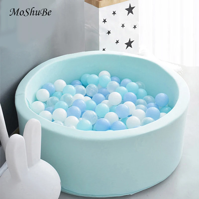 Детский бассейн с шариками INS мягкий круглый манеж для детей детская игровая