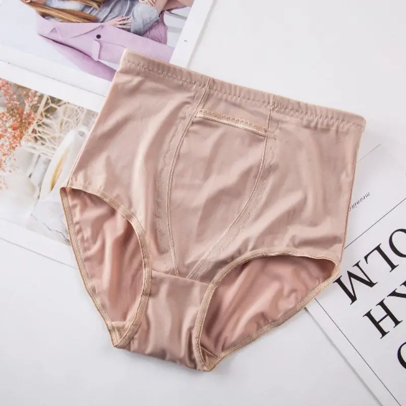 Высокая Талия Body Shaper Утягивающие трусы животик утягивающее белье Высокие эластичные корсеты, нижнее белье Управление хип подтягивающая трусы