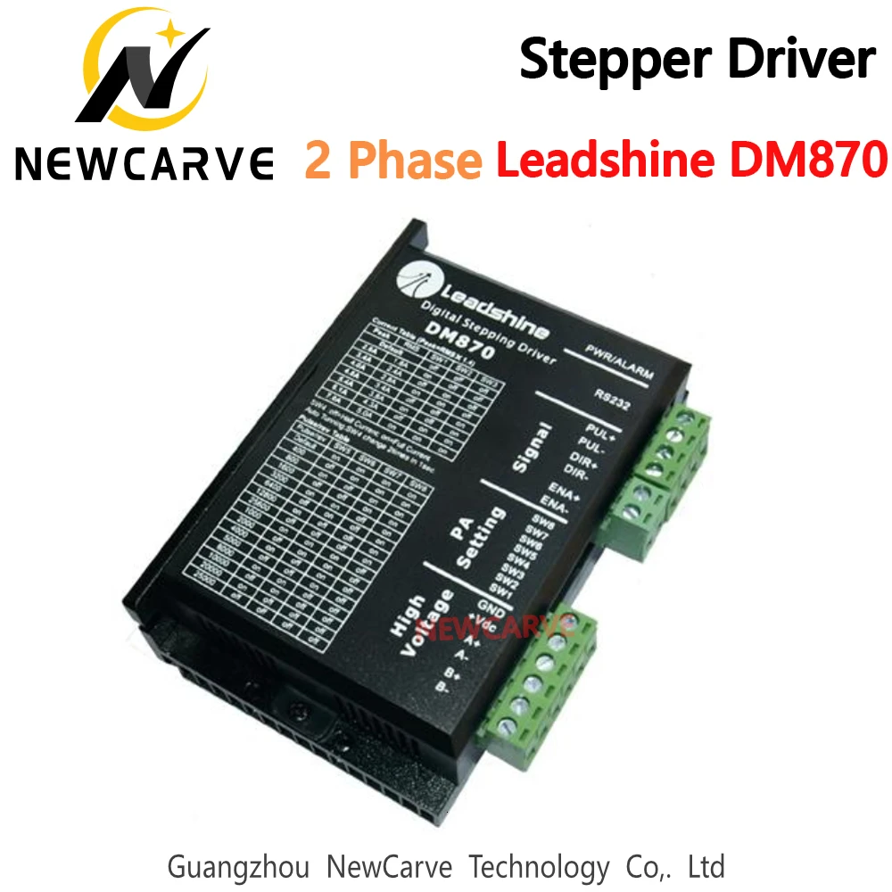 Двухфазный цифровой шаговый привод Leadshine DM870 24 80 В постоянного тока/0 5 а для Nema23